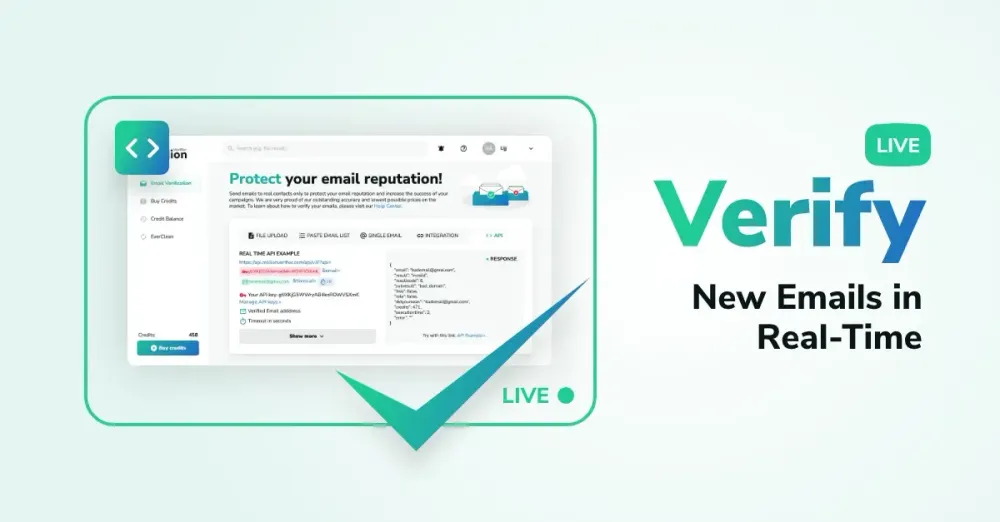 Verify New Emails in Real-Time