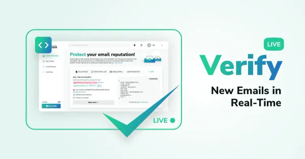 Verify New Emails in Real-Time
