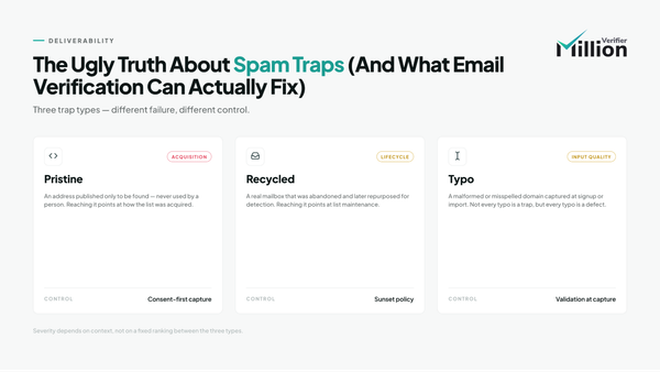 The Ugly Truth About Spam Traps (And What Email Verification Can Actually Fix)